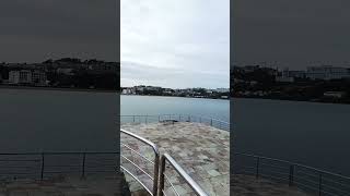 TEMPORAL EN ESPIGON SANTA CRISTINA OLEIROS, 8/12/2023 A CORUÑA#VIDEOSJEVIBE