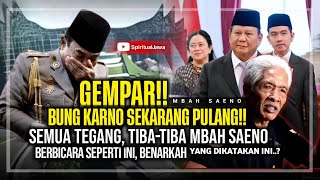 SUNGGUH MENGEJUTKAN!! DENGAN AAJAH YG SERIUS MBAH NO TEGASKAN BUNG KARNO SEKARANG PLNG, TERNYATA...