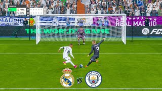 FIFA 24 | REAL MADRID VS MAN CITY | MBAPPE VS HAALAND | PENALTYSHOOTOUT | GAMEPLAY PC