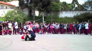 School assembly showcase in Brazil