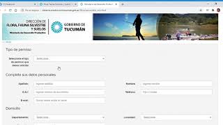 Videotutorial de Solicitud online de Licencia de Pesca