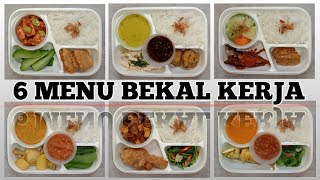 KUMPULAN MENU BEKAL MAKAN SIANG SUAMI/ISTRI KERJA YANG SIMPEL,PRAKTIS DAN ENAK RASA MASAKAN RUMAHAN