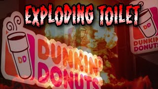 Man Sues Dunkin Donuts Over Exploding Toilet