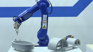 【安川電機】AI活用センサレス 力制御機能-2022国際ロボット展