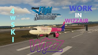 WORK IN WizzAir - A320 NEO (1) - 🌍Warszawa - Bazylea