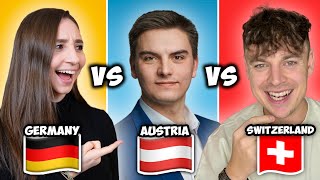 ONE language, FIVE dialects! German vs. Austrian vs. Swiss | Feli from Germany