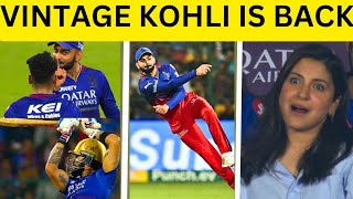 Best Of Virat Kohli in Field Today for RCB | Anushka Sharma in support