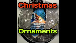 Feather Painting Christmas Ornaments | Start to Finish of 5 Paintings {2 Hours of Painting Fun}