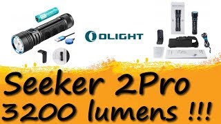 Présentation de la lampe Seeker 2 Pro, d'Olight.