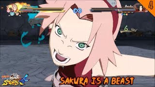 Sakura is a  BEAST! | Ultimate Ninja Storm 4 Gameplay