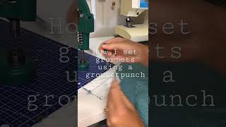 How to use a Grommetpunch