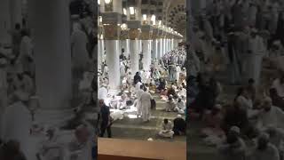 Masjid Nabawi Madina inside view