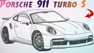 "Ultimate Guide to Sketching a Porsche 911 Turbo S"