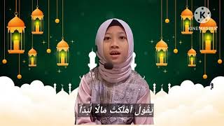 LOMBA TAHFIDZ SURAH AL BALAD SEMARAK RAMADHAN SDIT ASH-SHOLIHAH|AULIA IZZATUNISA