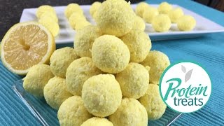 No Bake Lemon Cheesecake Balls - Protein Treats by Nutracelle