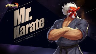 THE KING OF FIGHTERS ALLSTAR（ザ・キング・オブ・ファイターズ オールスター） キャラクターガイド　Mr.KARATE