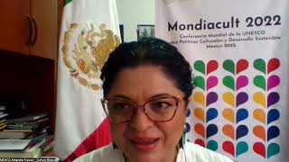 Mensaje de Alejandra Frausto: América Latina y el Caribe rumbo a #Mondiacult2022