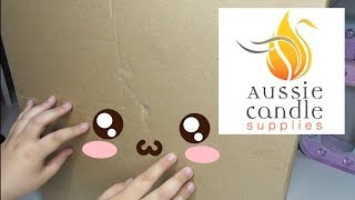 Etsy Slime Store Supplies Haul! Aussie Candle Supplies - Giant Candle Making Kit Unboxing