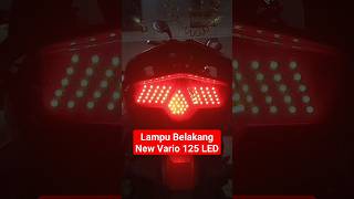 Lampu Belakang New Vario 125 Led#honda #lampuledmotor #vario125 #vario150 #shorts #short #feed