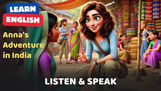 Improve Your English (Adventure in India) - Listening, Speaking, Vocabulary & Shadowing Practice