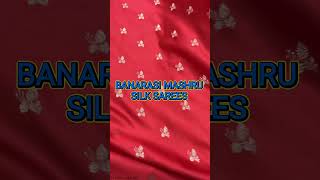 BANARASI MASHRU SILK SAREES/FESTIVE AND WEDDING COLLECTIONS/SOFT FABRIC/NEW DESIGN/LIMITED STOCK