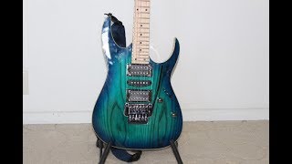 Ibanez RG370AHMZ-BMT unpacking