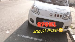 CARREGUEI 870KL NA FIORINO 😱 SERA QUE DEU RUIM ???