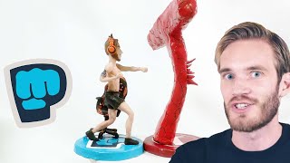 Sculpting PewDiePie with Polymer Clay  | THE WORLD NO.1 BROFIST