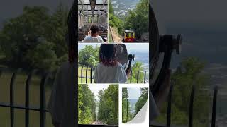 Sofia's first ride on the Incline Railway in Chattanooga was unforgettable!