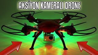 Çin'den AKSİYON KAMERALI Drone Aldım ! ''Syma X8HG'' | İnceleme + Uçuş Testi