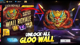 New Wall Royale Event Free Fire | Wall Royale Event Unlock | Free Fire New Event | Ff7 Gaming