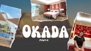 OKADA STAYCATION//full room and hotel tour//coral grand deluxe king