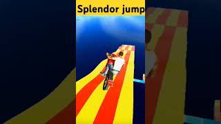 Splendor mega ramp challenge #viral  #shorts