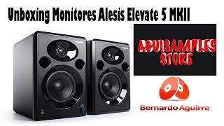 Unboxing Monitores Alesis Elevate 5 MKII Español - Bernardo Aguirre