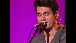 John Mayer ~ Heartbreak Warfare + Crossroads ~ live Kimmel