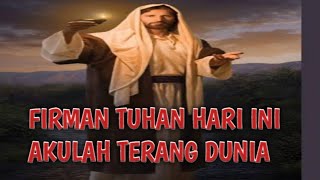 FIRMAN TUHAN YESUS ADALAH TERANG DUNIA#shorts #firmantuhan