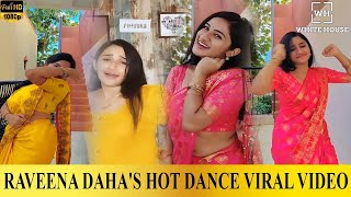 Actress Raveena Daha hot Dance Compilation | Tamil Actress Insta Reels