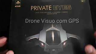 Drone VISUO XS812 com GPS