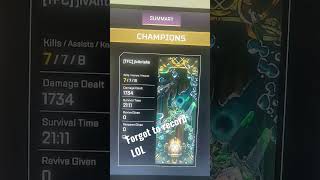 I forgot to record a wonderful match 😬😬😬😬 #gameawesome #apexlegends