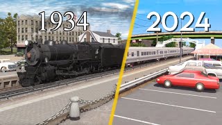 Evolution of the LIRR in Trainz! (1834-2024)