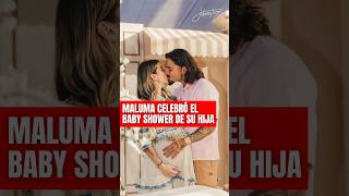 Así celebró Maluma el babyshower de su primera hija París.