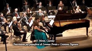 Monti: Czardas (funny encore) Cristiana Pegoraro e Lorenzo Porzio pianoforte a 4 mani