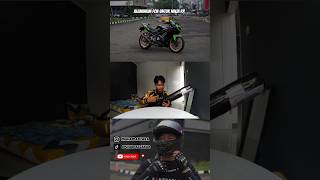 Full on YouTube : muhamad zaka 🙏🏻#shorts #ninjarr #2stroke #aluminium #peredampanas #viral #trending