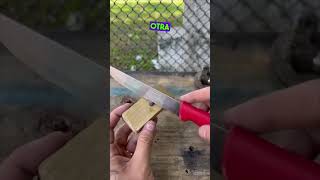 Cómo afilar un cuchillo en segundos con un truco casero #cuchillos #tools #diy #ideas #facavocemesmo