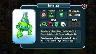 Monster Legends Free Forge Labs Cells