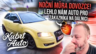 Jednou to přijít muselo. Audi A3 nevydržela cestu domů. Byl to podvod od Turka?