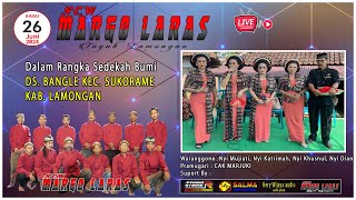 🔴 LIVE TAYUB MARGO LARAS SEDEKAH BUMI BANGLE SUKORAME