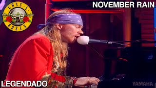 Guns N' Roses - November Rain ft. Elton John - 1991 [LEGENDADO PT-BR]