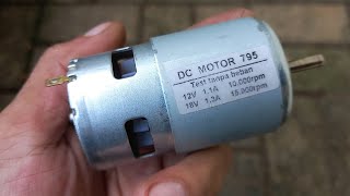 Dinamo DC Motor 795 Double Bearing High Speed & Torque