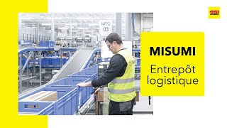 Centre de distribution de pointe et cross-docking chez Misumi Europe